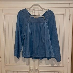 Madewell Chambray Blouse